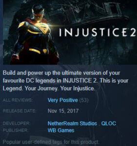 Injustice™ 2_Steam Games _ Steam wallet Codes1