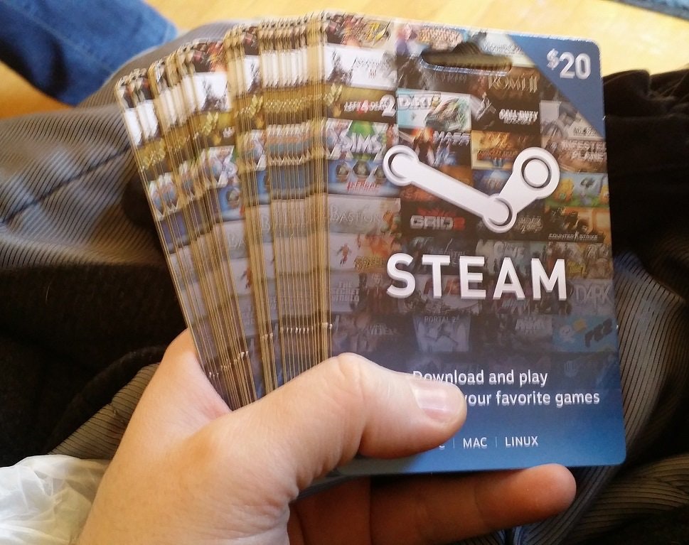 what is steam wallet gift card used for