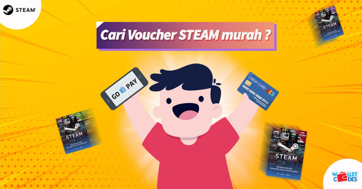 Voucher steam wallet termurah