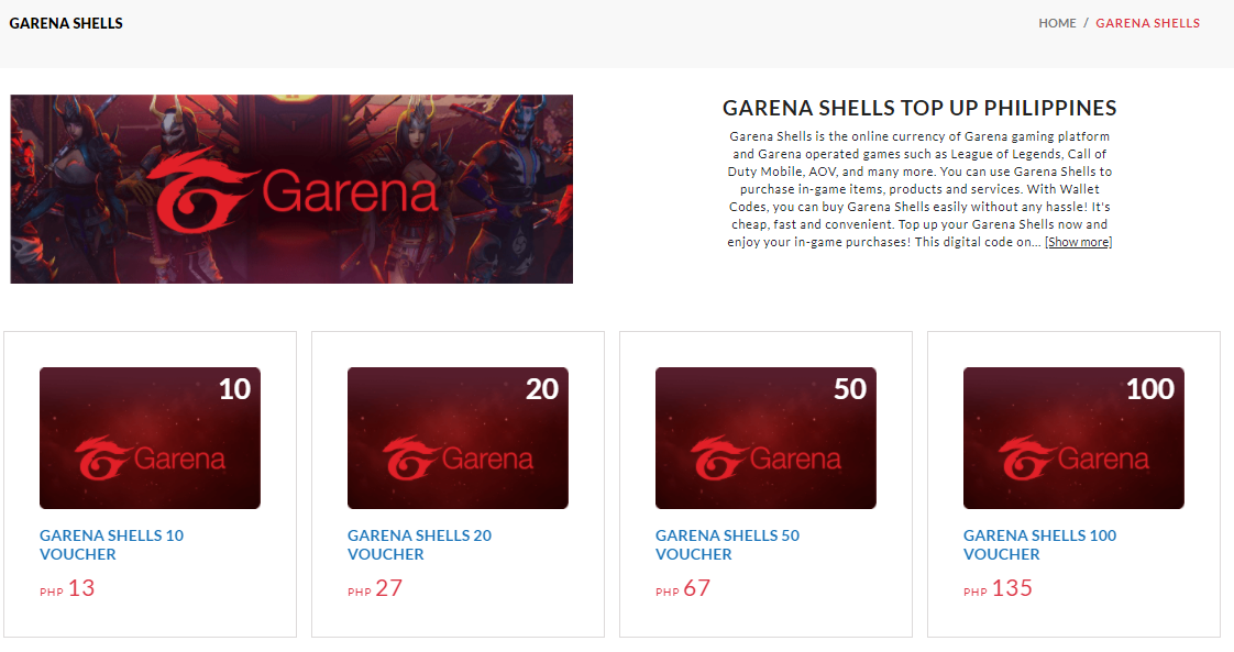 2. Garena Shells Code Giveaway - wide 8