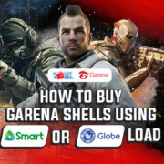 buy Garena Shells using Smart or Globe Load