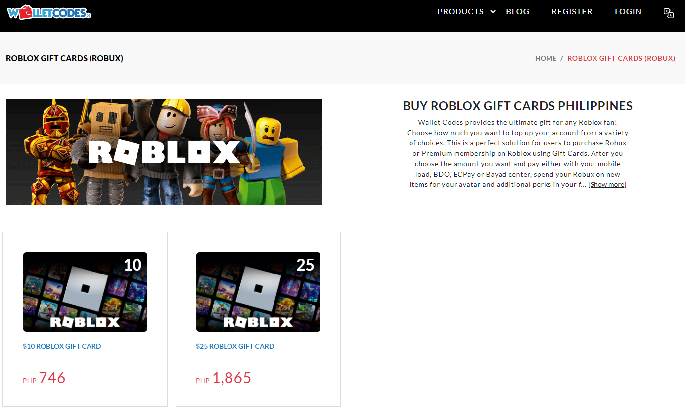 Prices For Robux