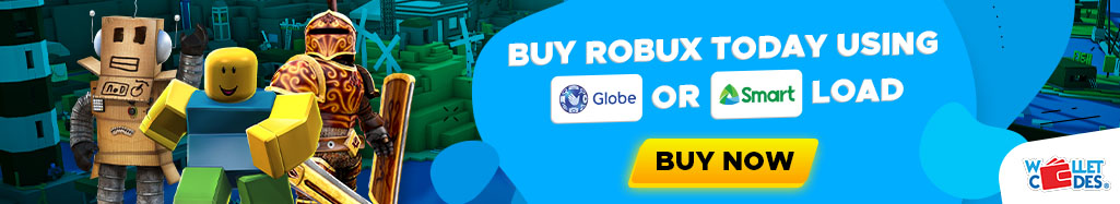 buy Robux using Globe or Smart Load