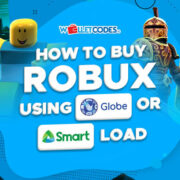 Buy Robux Using Globe or Smart Load