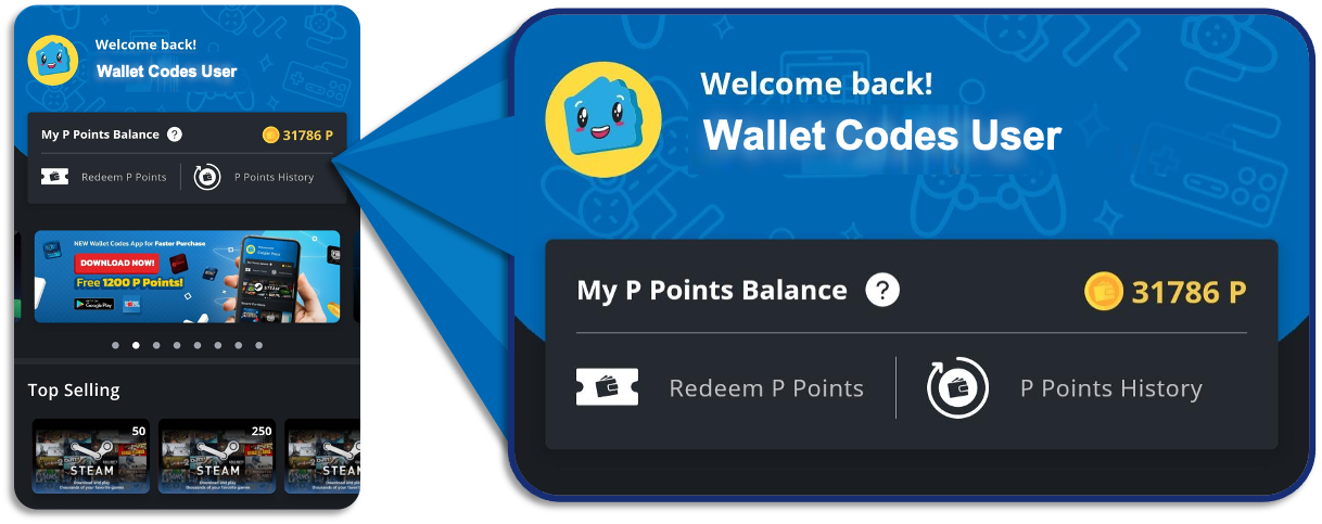 Wallet Codes Game Vouchers and Gift Cards at your Fingertips