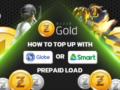 Use Globe and Smart Load for Razer Gold Top Up