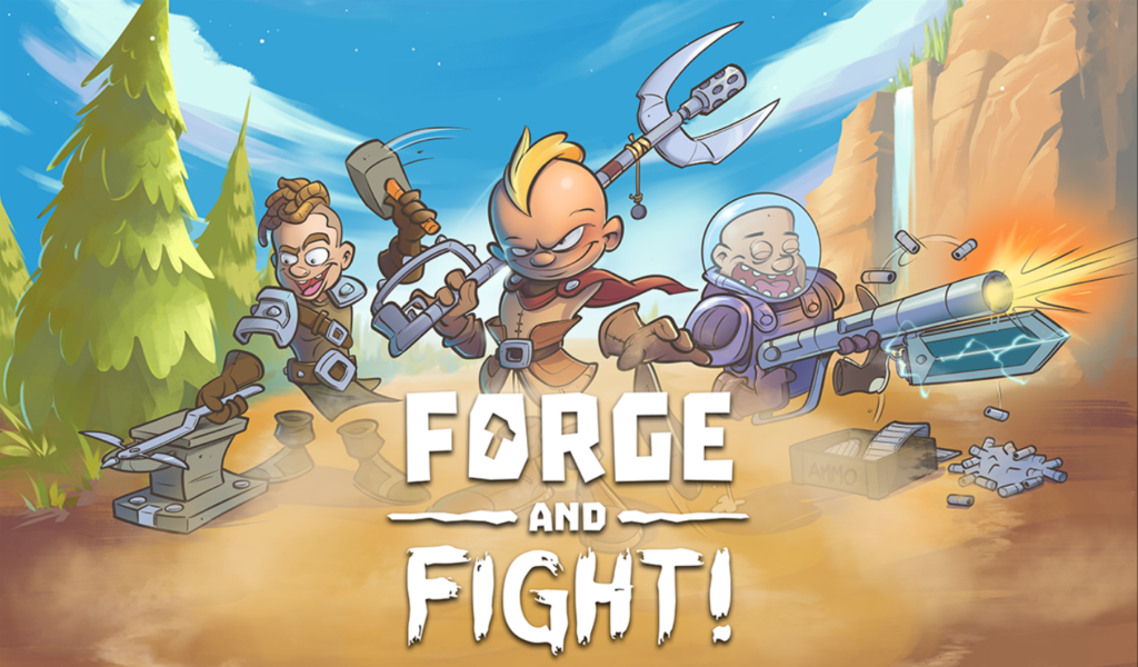 搞笑動作的多人遊戲《Forge & Fight》  